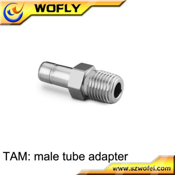 150bar pressure thread and tube stainless steel press gas fitting connector